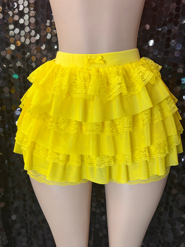 Yellow Canary Skort
