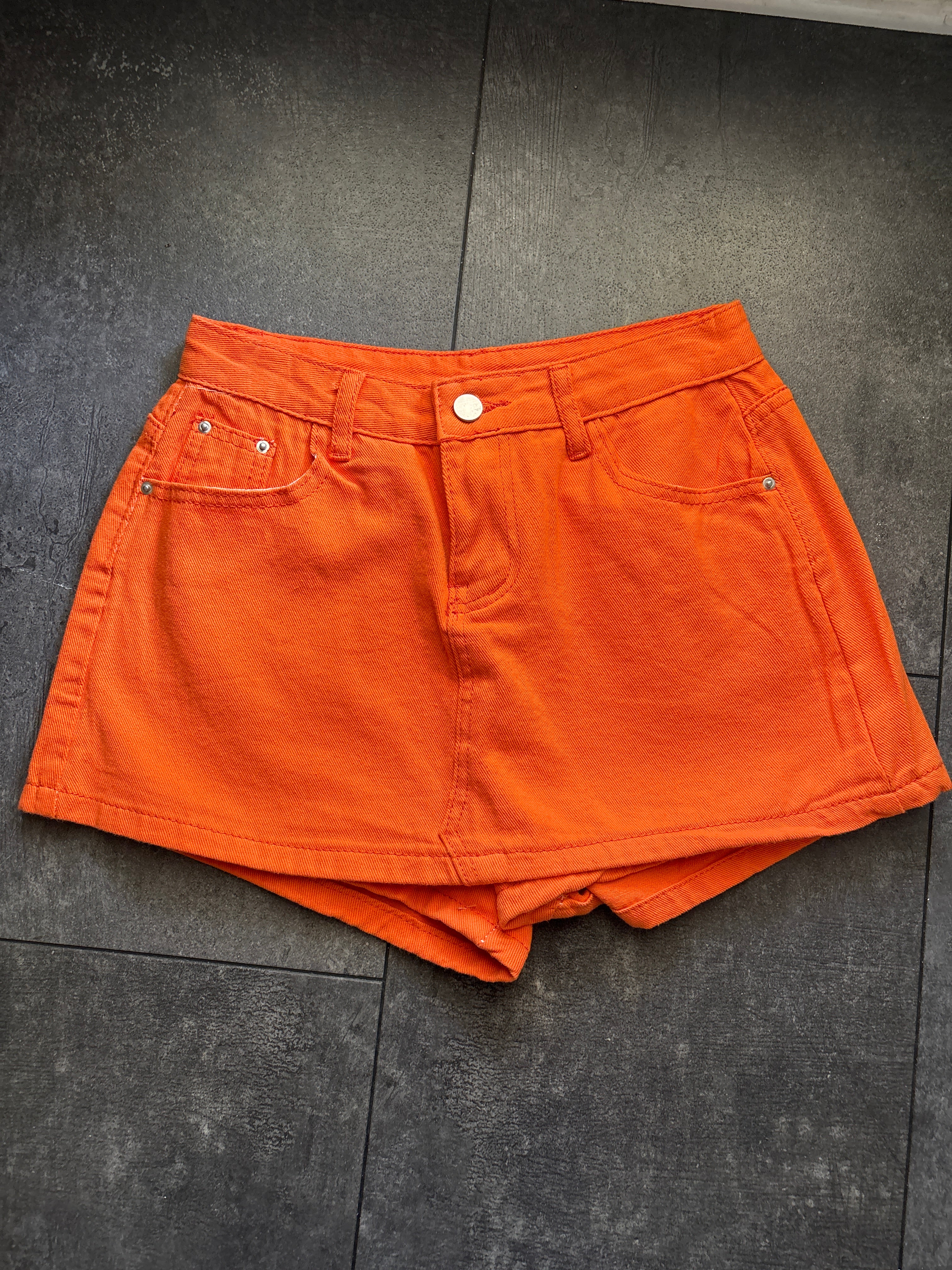 Orange Burst Skort